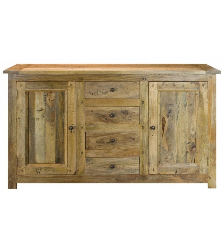 Granary 4 Drawer Sideboard