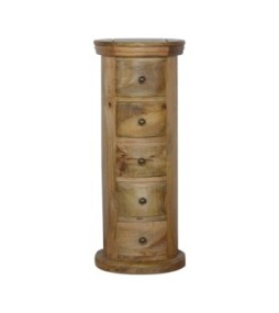 Granary 5 Drawer Slim Drum Chest