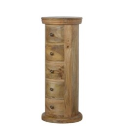 Granary 5 Drawer Slim Drum Chest