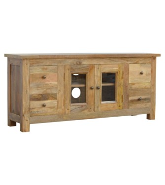 Granary Glazed 4 Drawer TV Unit