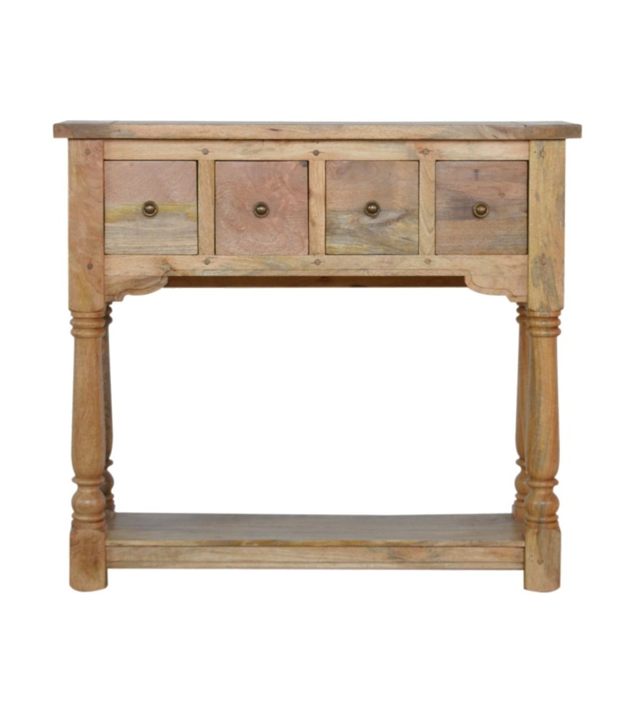 Granary 4 Drawer Console Table