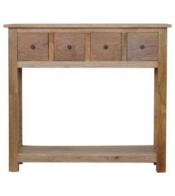 4 Drawer Country Console