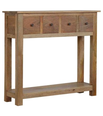 4 Drawer Country Console