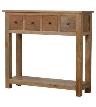4 Drawer Country Console