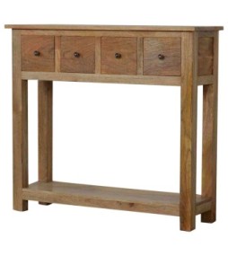 4 Drawer Country Console