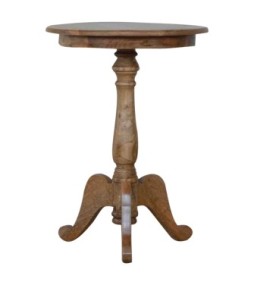 Table basse ronde en bois massif