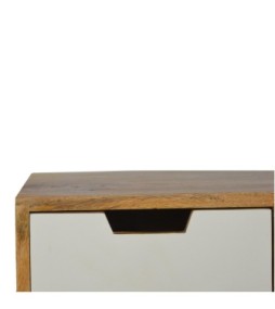 Grey Painted Open TV Unit