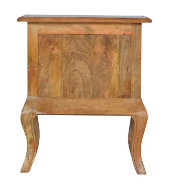 Table de chevet à pieds cabriolet