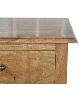 Table de chevet de style français avec 2 tiroirs