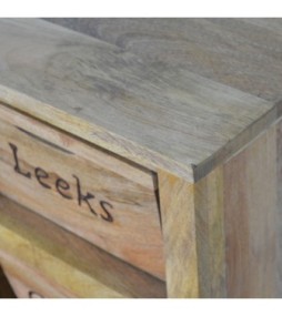 Carved Kitchen Cabinet