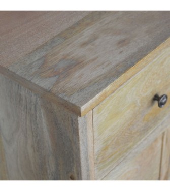 Oak-ish Solid Wood 8 Drawer Chest