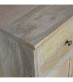 Oak-ish Solid Wood 8 Drawer Chest