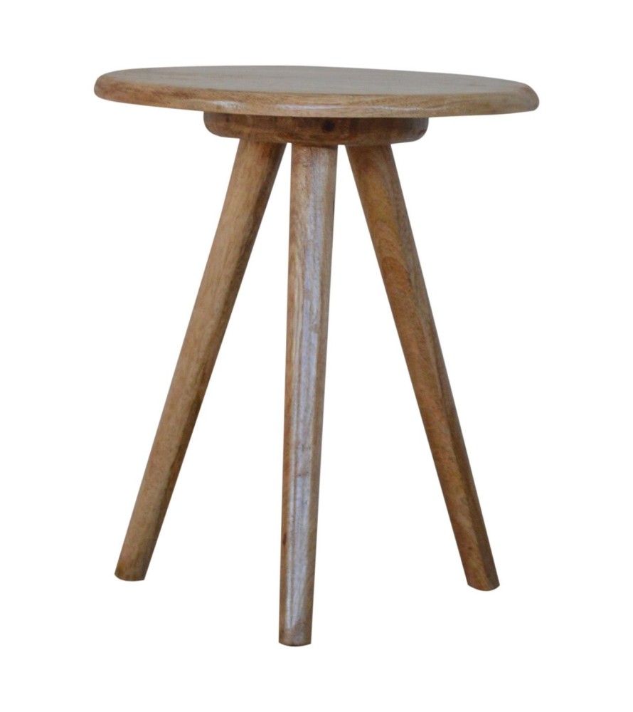 Lulu Round Tripod Stool