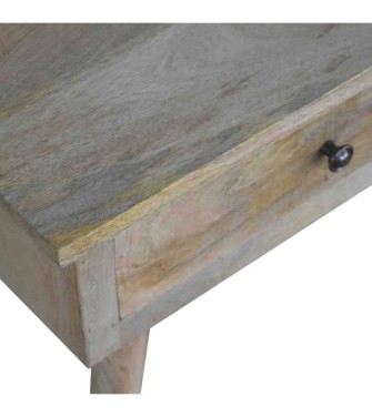 Table basse à 2 tiroirs de style nordique