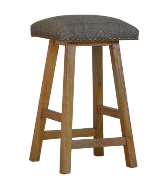 Multi Tweed Bar Stool