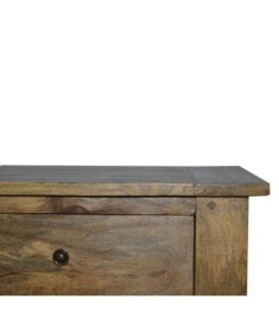 Solid Mango 2 Drawer Console