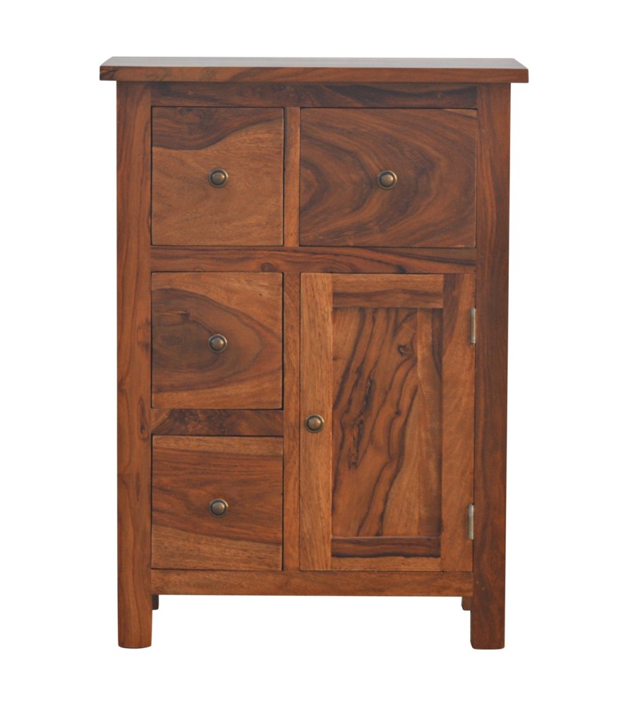 Armoire à 4 tiroirs en sheesham