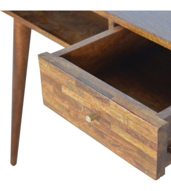 Bureau finition châtaigne mélangé