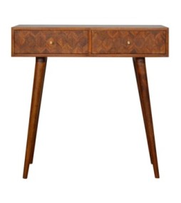 Assorted Chestnut Console Table