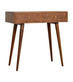 Assorted Chestnut Console Table
