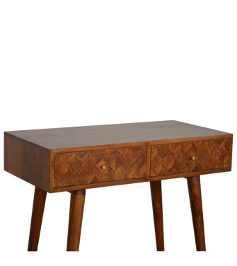 Assorted Chestnut Console Table