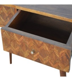 Assorted Chestnut Console Table