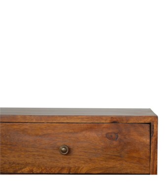 Buffet en finition châtaigne sculpté