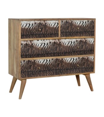 Tiger Drawer Print Chest