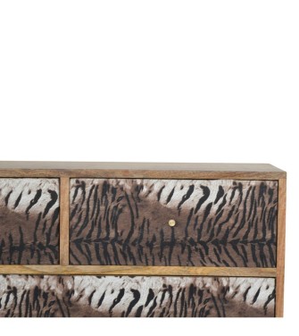 Tiger Drawer Print Chest