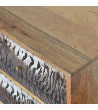 Tiger Drawer Print Chest