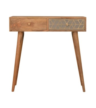 Table console à dés