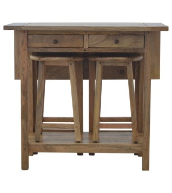 Breakfast Table With 2 Stools