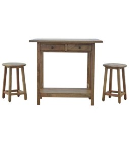 Breakfast Table With 2 Stools