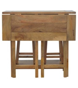 Breakfast Table With 2 Stools