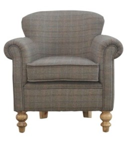 Multi-Tweed Armchair