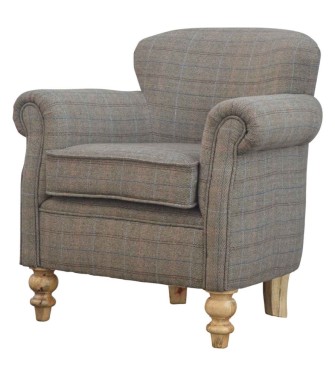 Multi-Tweed Armchair