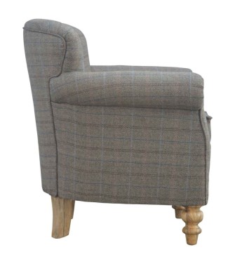 Multi-Tweed Armchair