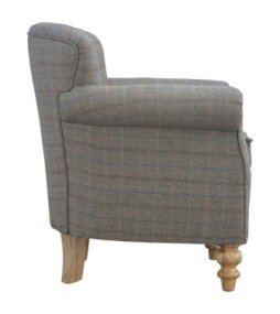 Multi-Tweed Armchair