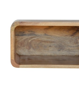 Table de chevet murale ouverte