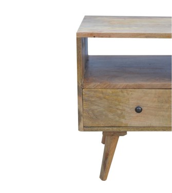 Nordic Style TV Unit with 3 Drawers