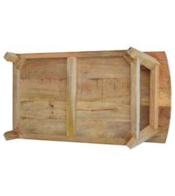 Table basse avec étagère inférieure