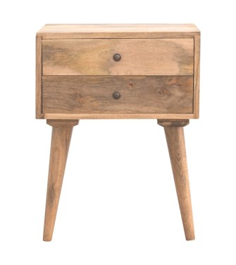 Table de chevet moderne en bois massif