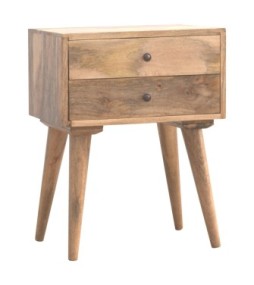 Table de chevet moderne en bois massif