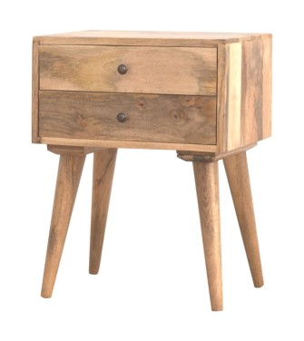Table de chevet moderne en bois massif