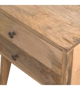 Table de chevet moderne en bois massif