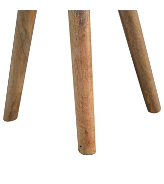 Tabouret trépied triangulaire d'appoint