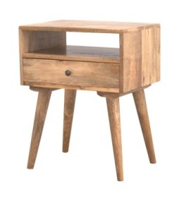 Table de chevet moderne avec fente ouverte