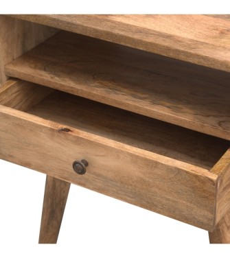 Table de chevet moderne avec fente ouverte