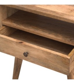 Table de chevet moderne avec fente ouverte