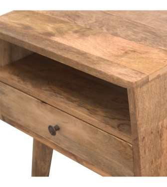 Table de chevet moderne avec fente ouverte